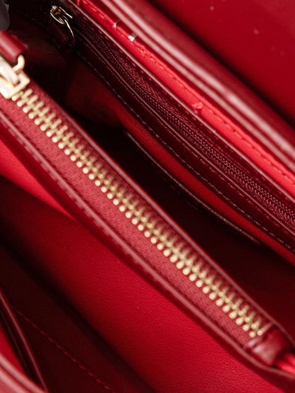 Valentino Borsa a Tracolla Donna Vbs8dn10 Rosso scuro