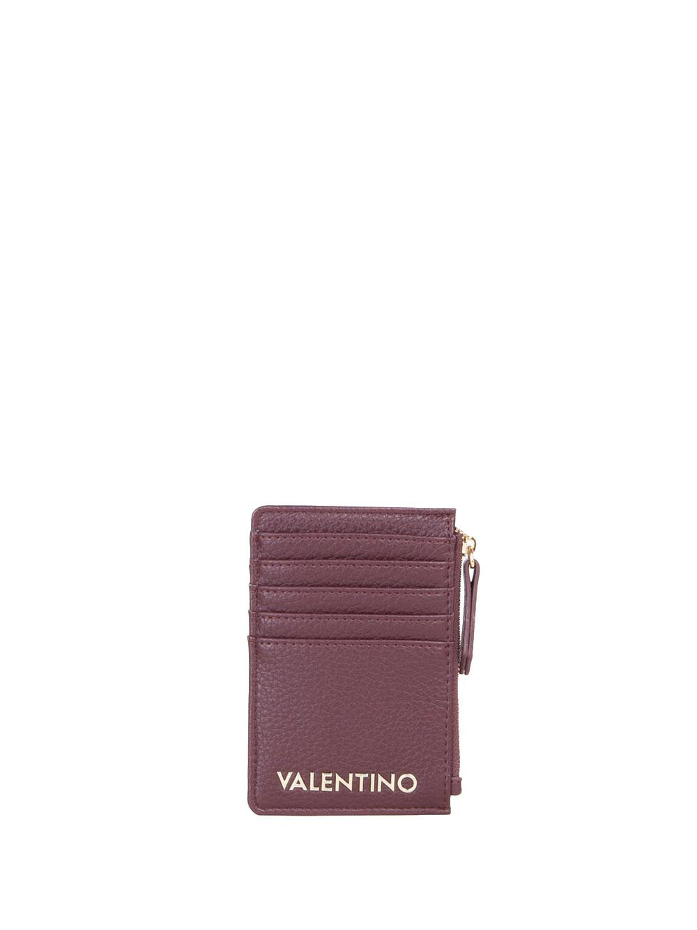 Valentino Portacarte Donna Vps7lx820 Bordeaux