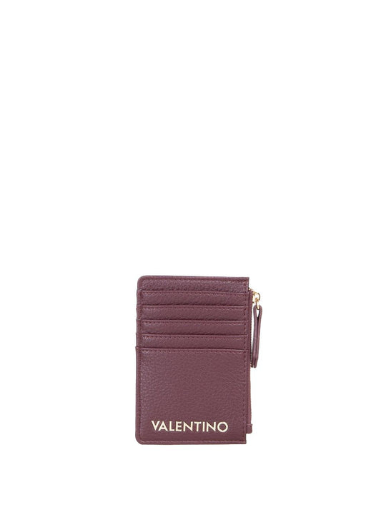 Valentino Portacarte Donna Vps7lx820 Bordeaux