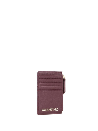 Valentino Portacarte Donna Vps7lx820 Bordeaux
