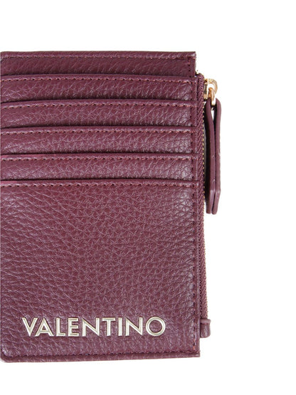 Valentino Portacarte Donna Vps7lx820 Bordeaux