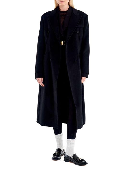 Vicolo Cappotto Donna Tf0059 Nero