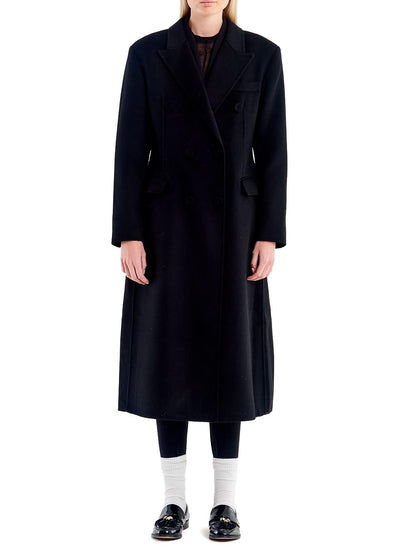 Vicolo Cappotto Donna Tf0059 Nero