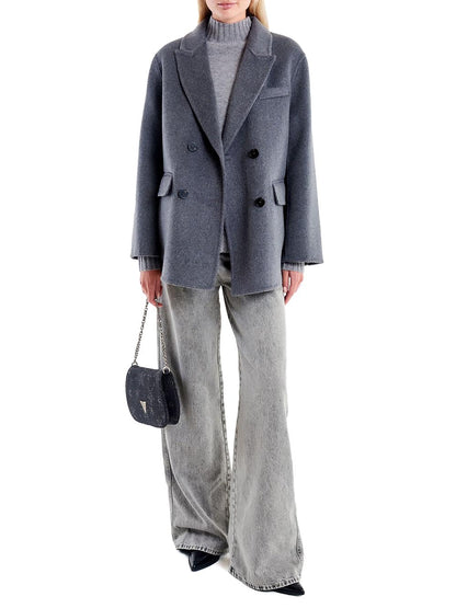 Vicolo Cappotto Donna Tf0068 Grigio medio