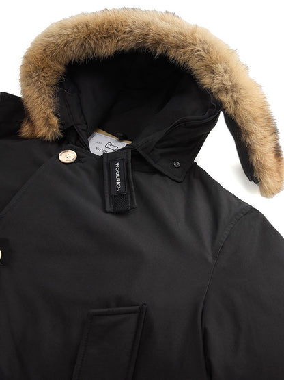 ARCTIC DETACHABLE FUR PARKA Woolrich Giubbino Uomo Cfwoou0482mhut0001 Nero