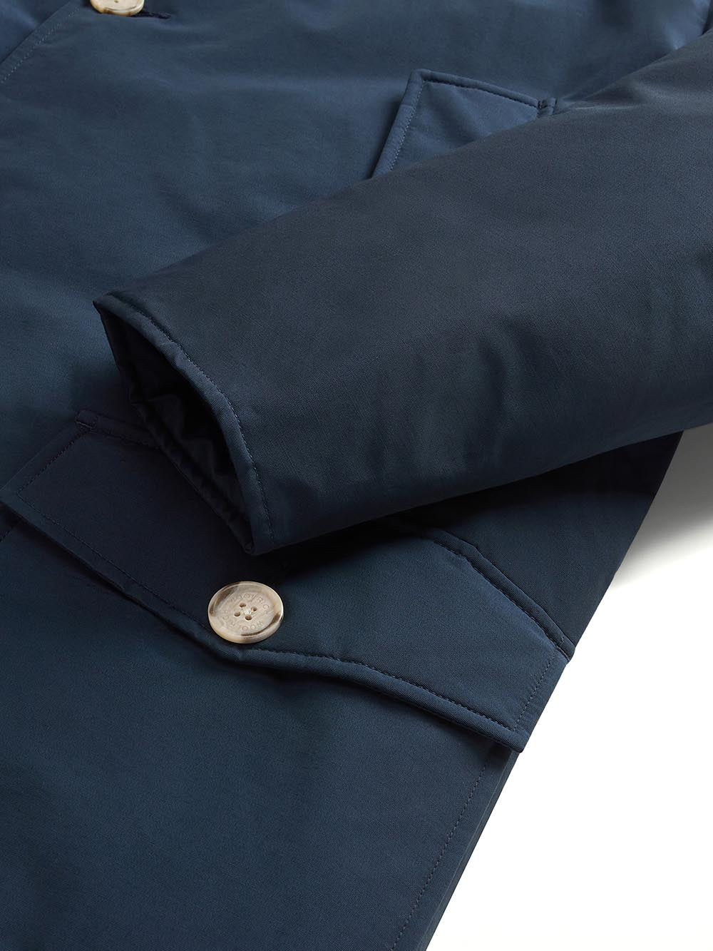 ARCTIC DETACHABLE FUR PARKA Woolrich Giubbino Uomo Cfwoou0482mhut0001 Blu