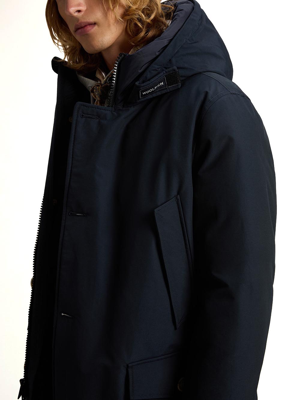 ARCTIC PARKA Woolrich Giubbino Uomo Cfwoou0483mhut0001 Blu