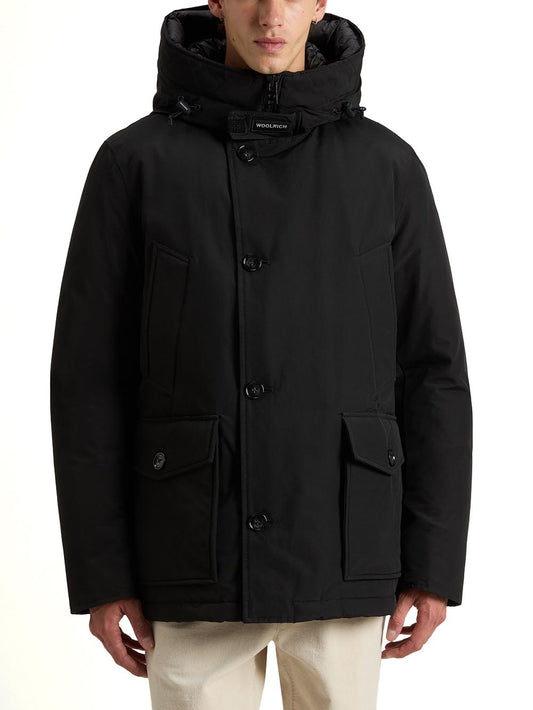 ARCTIC ANORAK Woolrich Giubbino Uomo Cfwoou0771mrut0001 Nero