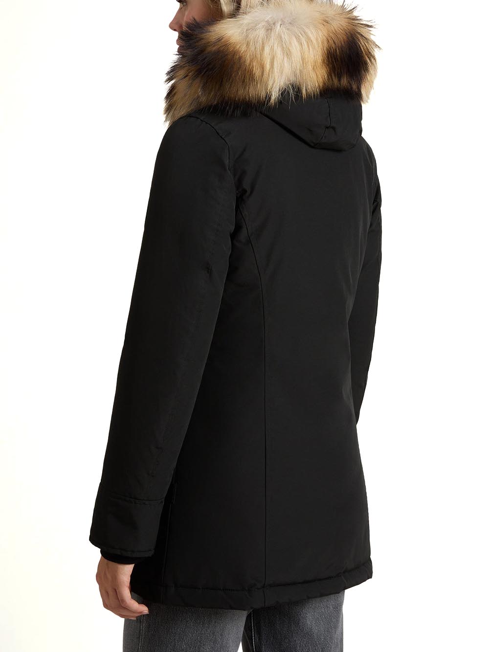 ARCTIC RACCOON PARKA Woolrich Giubbino Donna Cfwwou0538frut0001 Nero