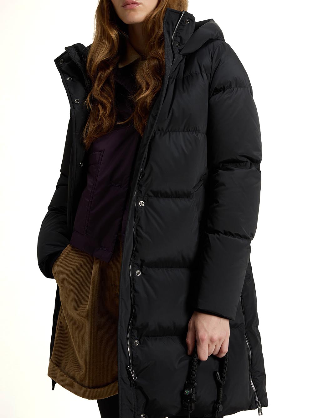 KELLY JACKET Woolrich Giubbino Donna Cfwwou2088frut1148 Nero