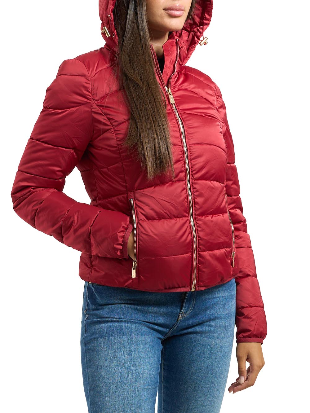 Yes Zee Giubbino Donna J007 M800 Bordeaux