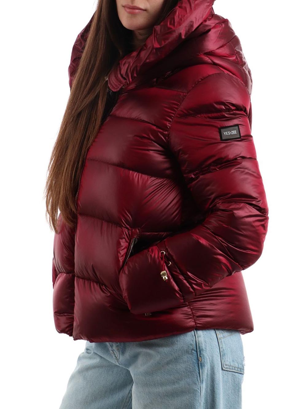 Yes Zee Giubbino Donna J043 O100 Bordeaux