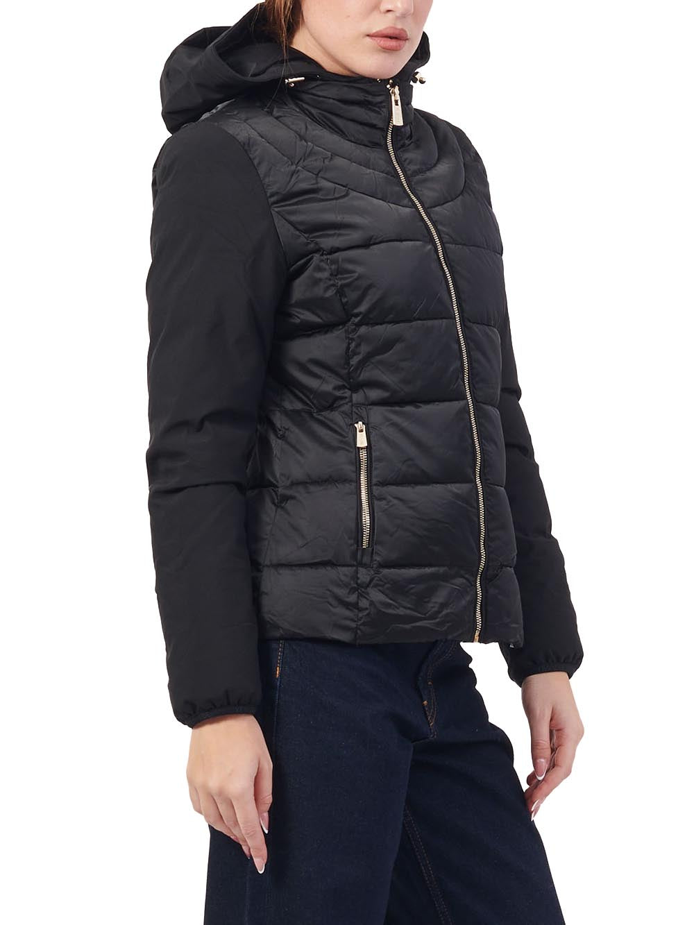 Yes Zee Giubbino Donna J045 M800 Nero