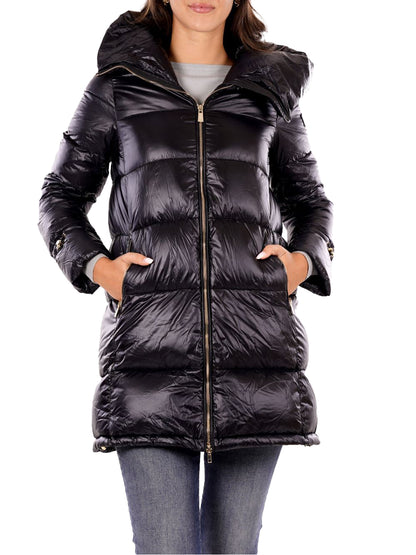 Yes Zee Cappotto Donna O012 O100 Nero