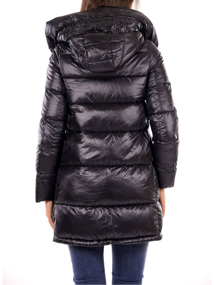 Yes Zee Cappotto Donna O012 O100 Nero