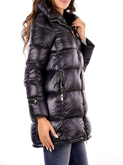 Yes Zee Cappotto Donna O012 O100 Nero