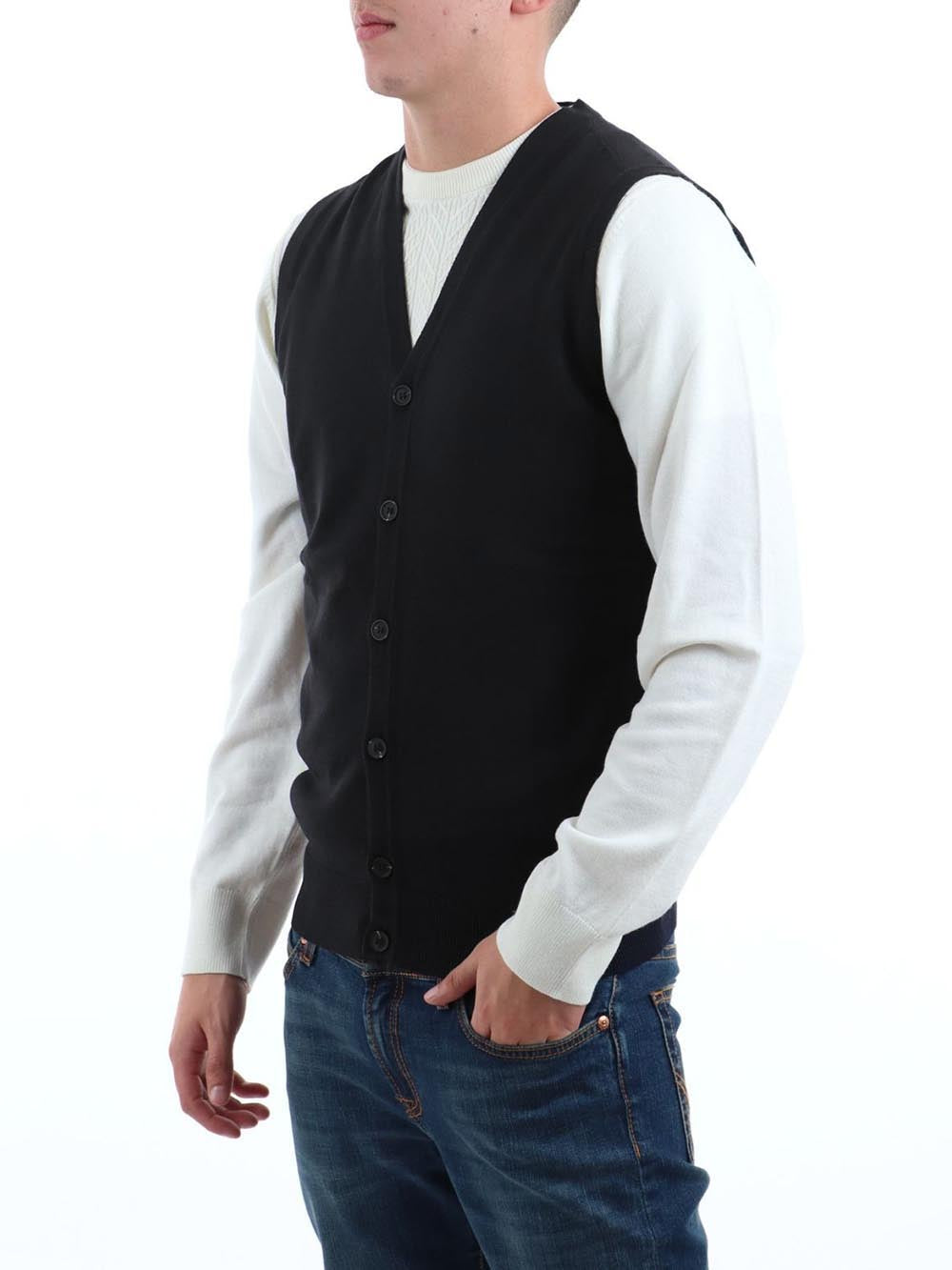 YOS Gilet Uomo 3002900 Nero