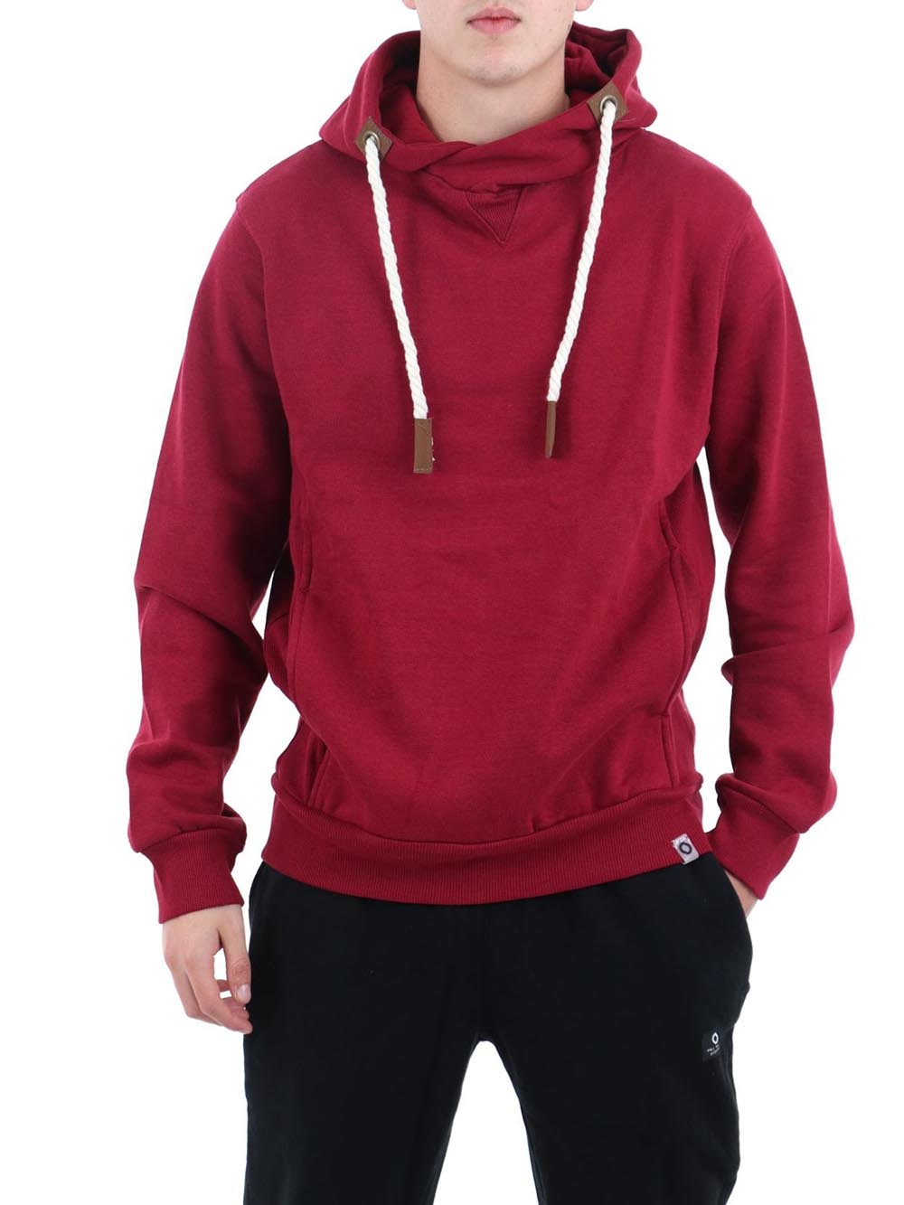 YOS Felpa Uomo Lgi5fp011217u Bordeaux