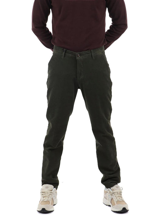 YOS Pantalone Uomo T910ts 200030 Verde militare