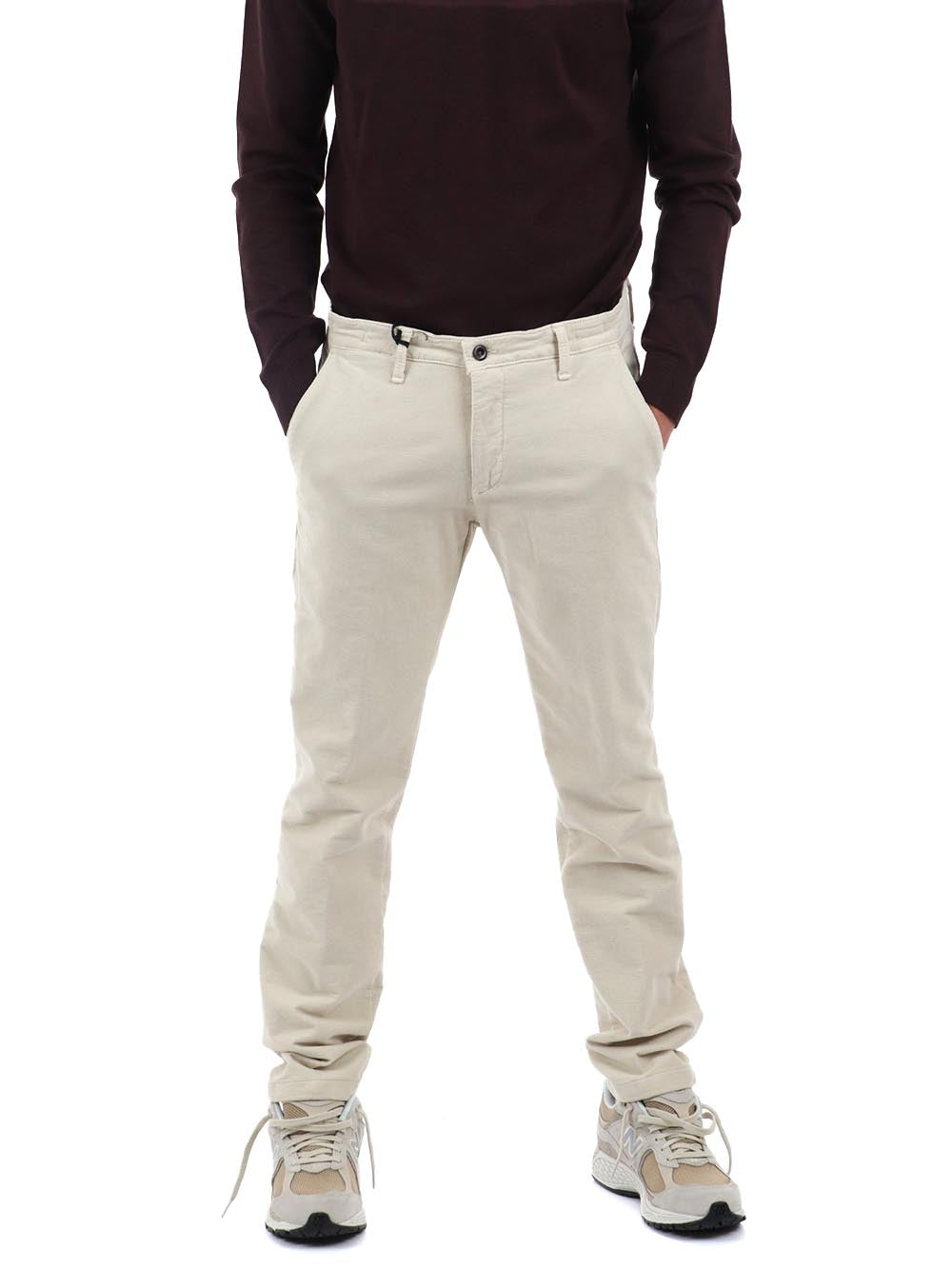 YOS Pantalone Uomo T910ts 200030 Ghiaccio