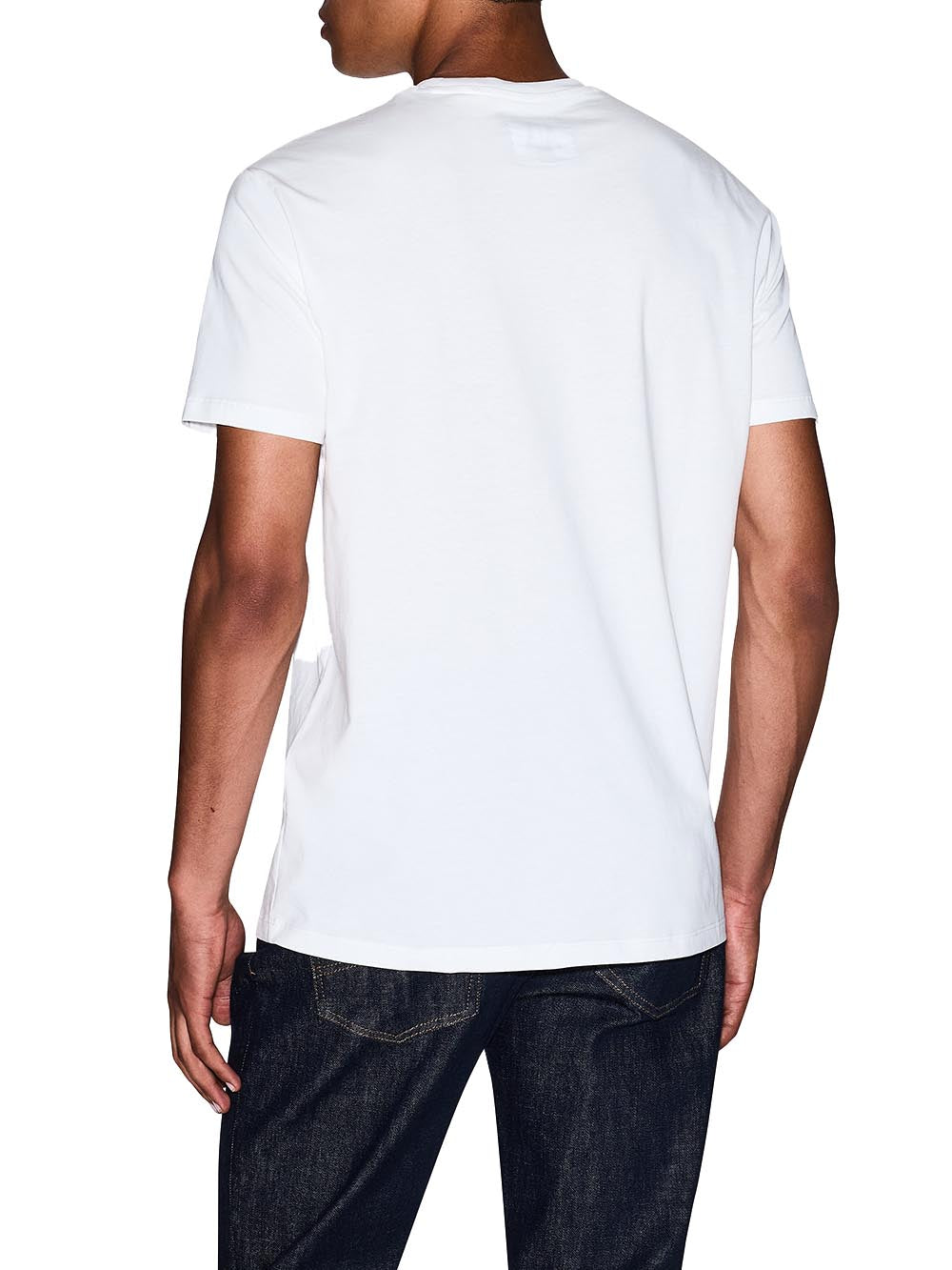 Armani Exchange T-shirt Uomo Xm000365 Af12308 Panna