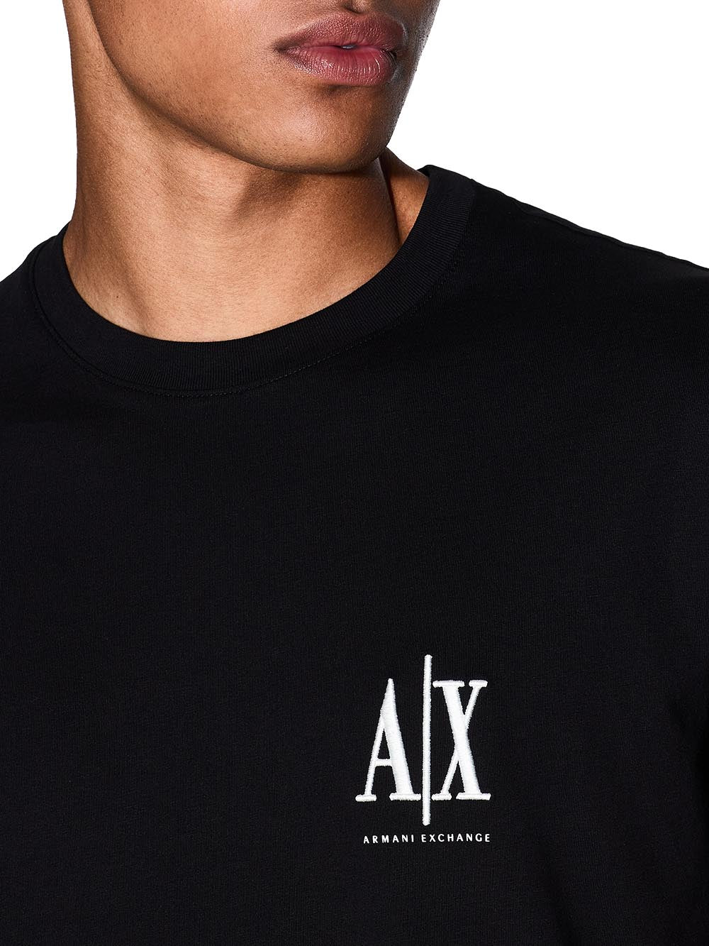 Armani Exchange T-shirt Uomo Xm000365 Af12308 Nero