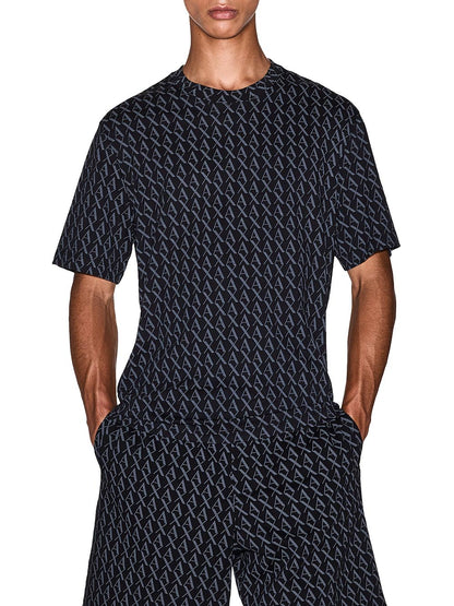Armani Exchange T-shirt Uomo Xm001228 Af10356 Nero