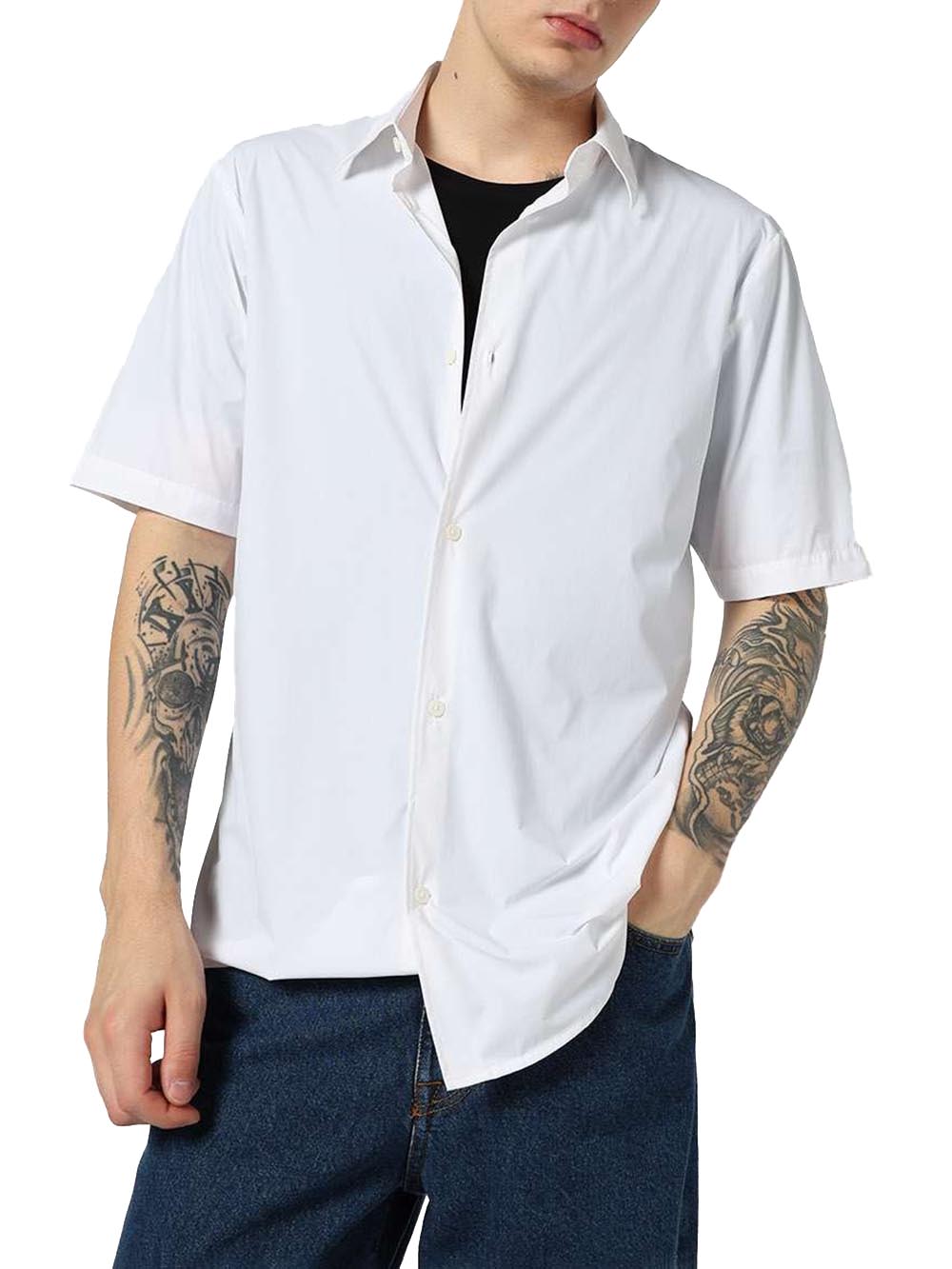 Armani Exchange Camicia Uomo Xm001566 Af19193 Panna