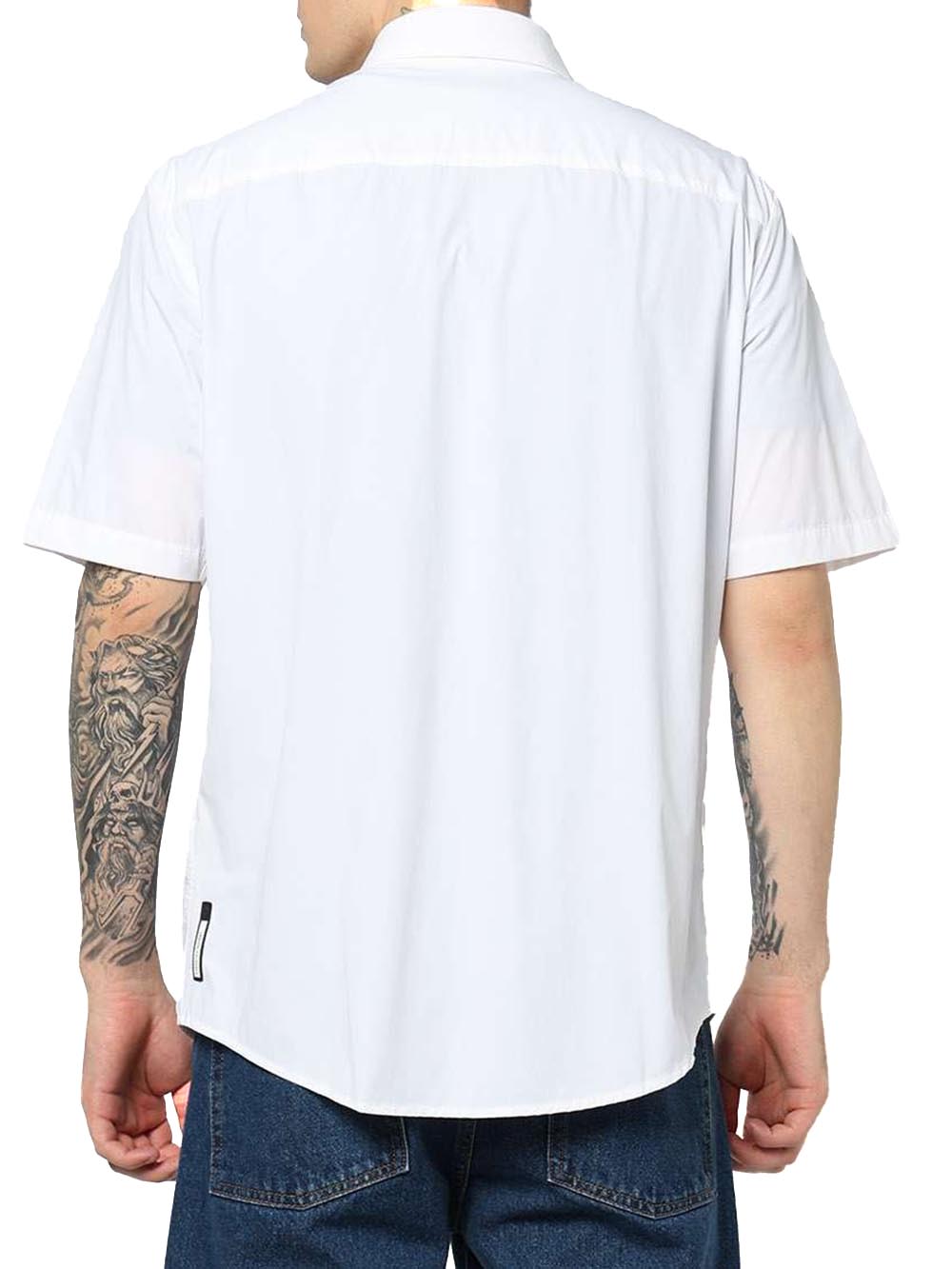 Armani Exchange Camicia Uomo Xm001566 Af19193 Panna