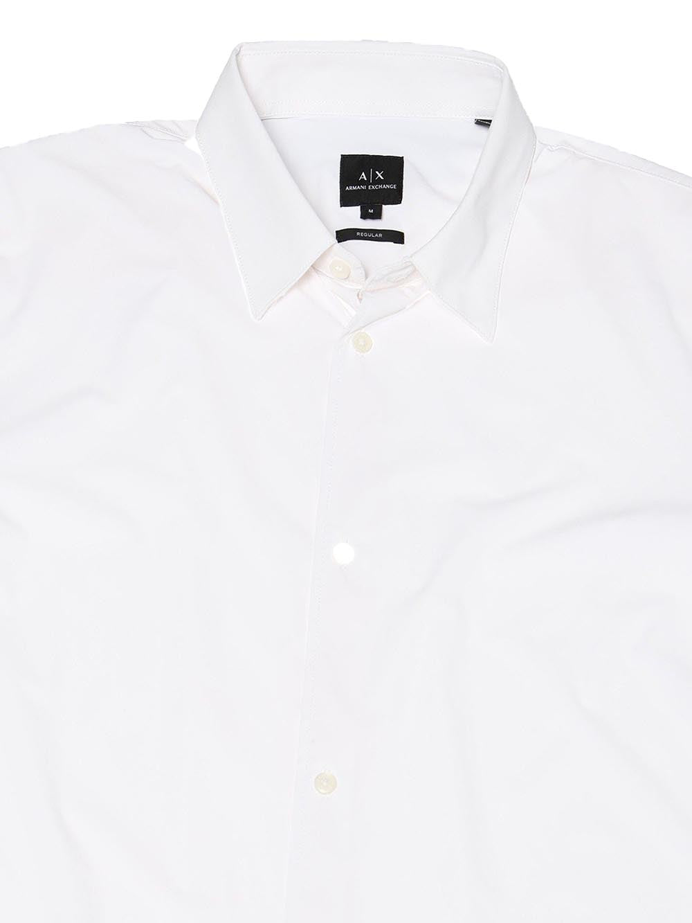Armani Exchange Camicia Uomo Xm001566 Af19193 Panna