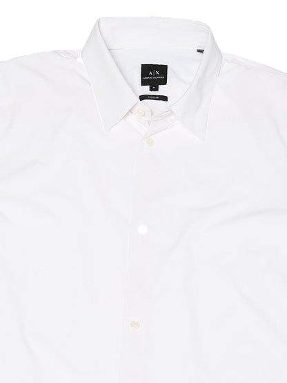 Armani Exchange Camicia Uomo Xm001566 Af19193 Panna