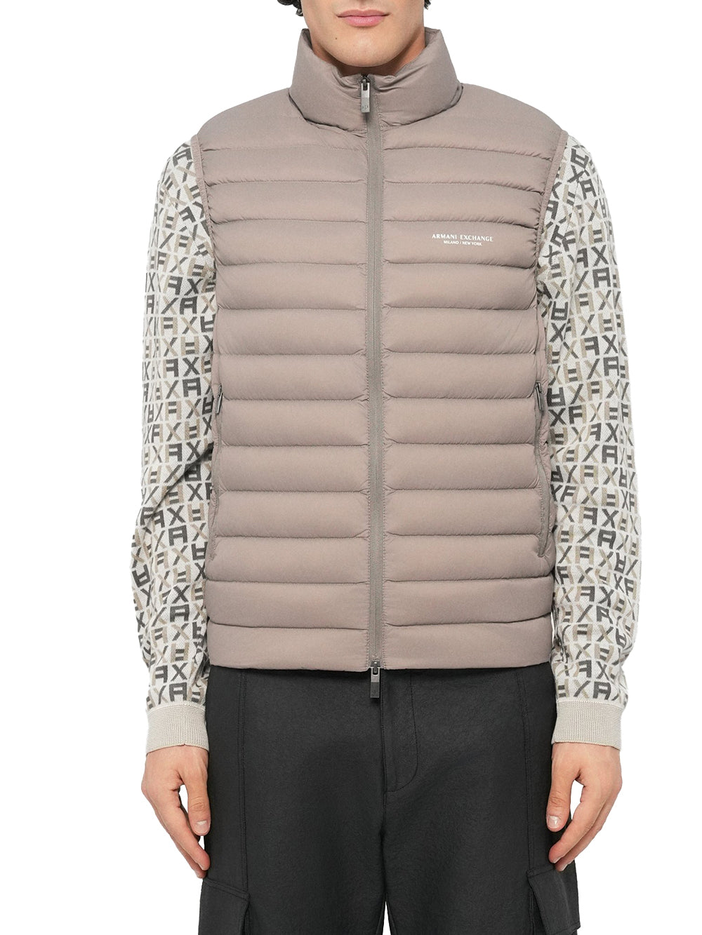 Armani Exchange Smanicato Uomo Xm001576 Af16927 Grigio