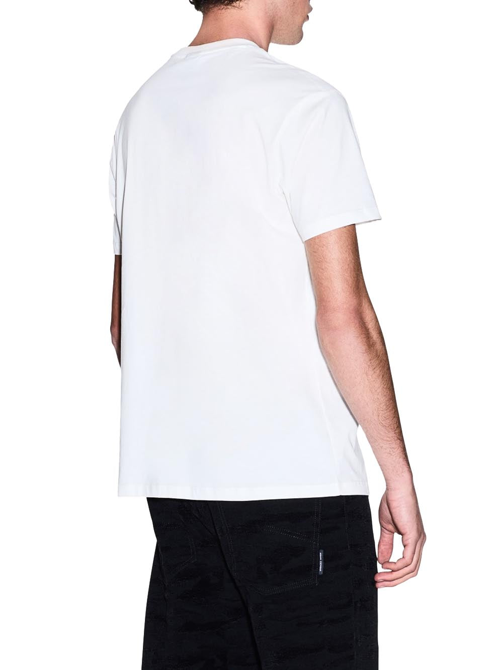 Armani Exchange T-shirt Uomo Xm002178 Af12308 Panna