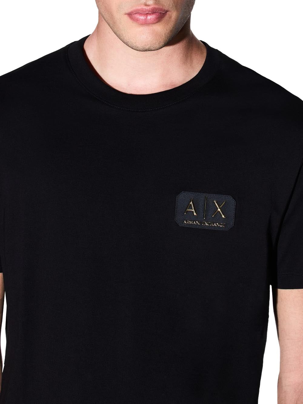 Armani Exchange T-shirt Uomo Xm002178 Af12308 Nero