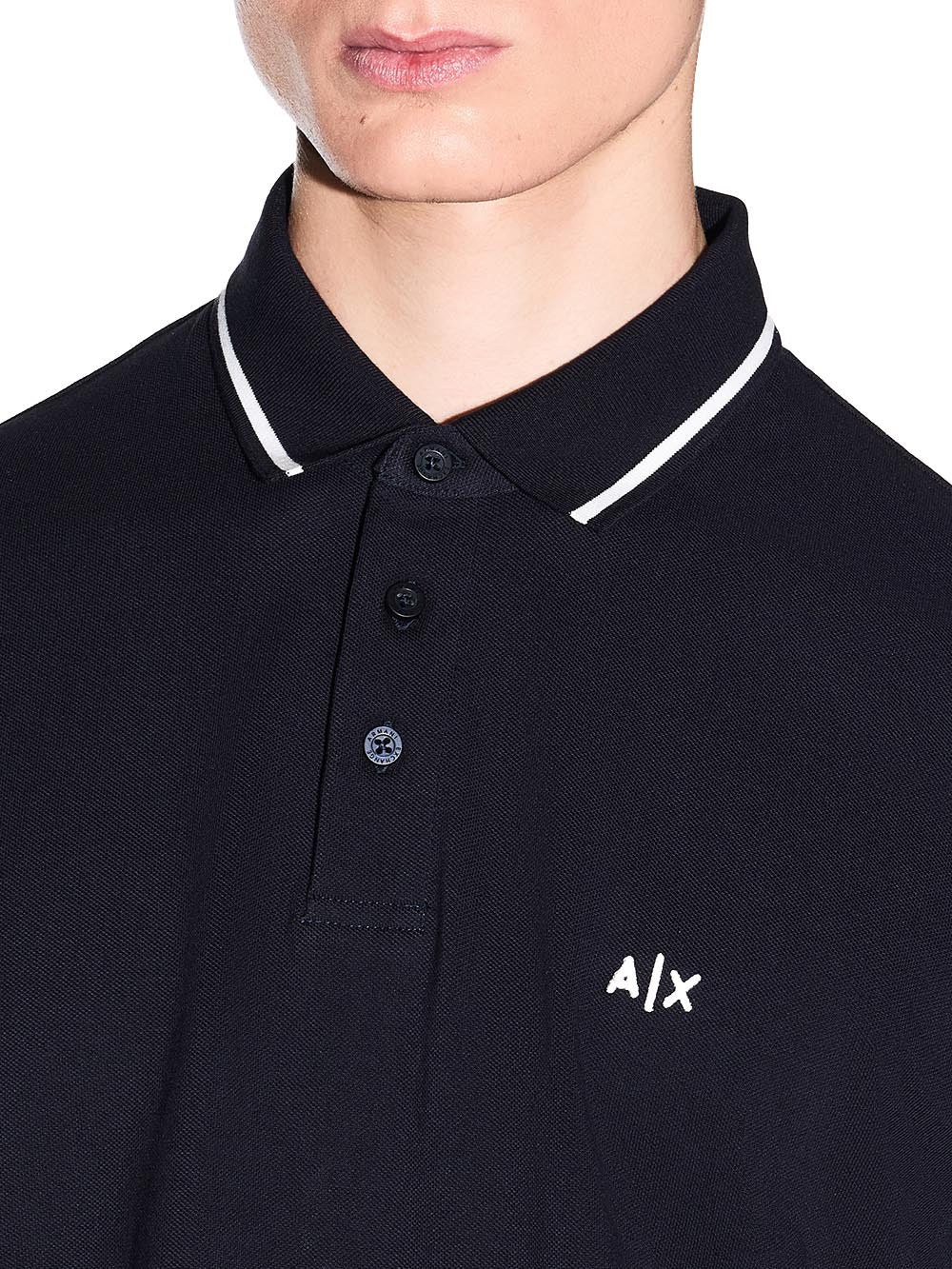 Armani Exchange Polo Uomo Xm002356 Af13026 Blu