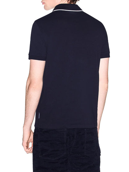 Armani Exchange Polo Uomo Xm002401 Af10366 Blu