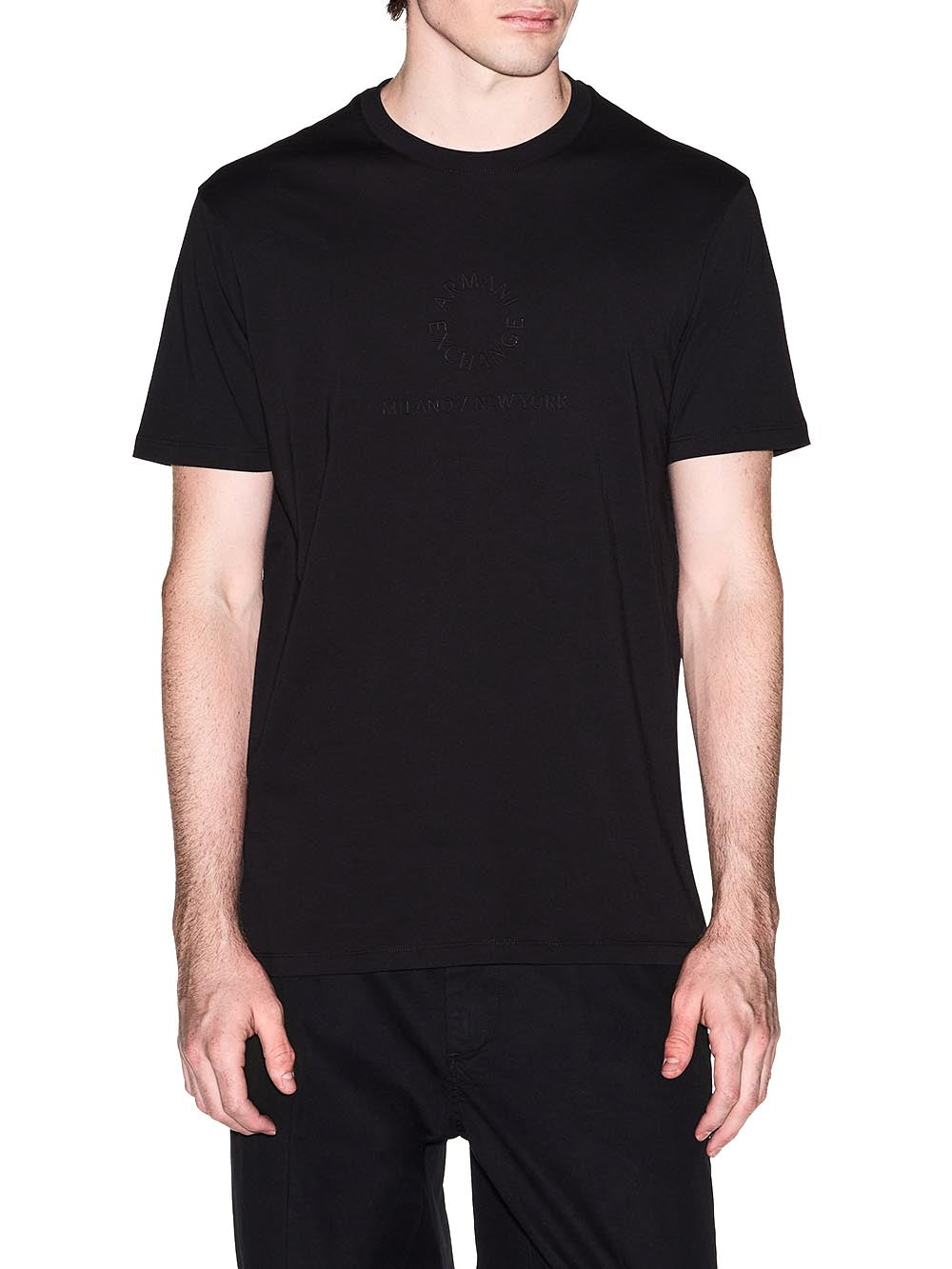 Armani Exchange T-shirt Uomo Xm002450 Af10356 Nero