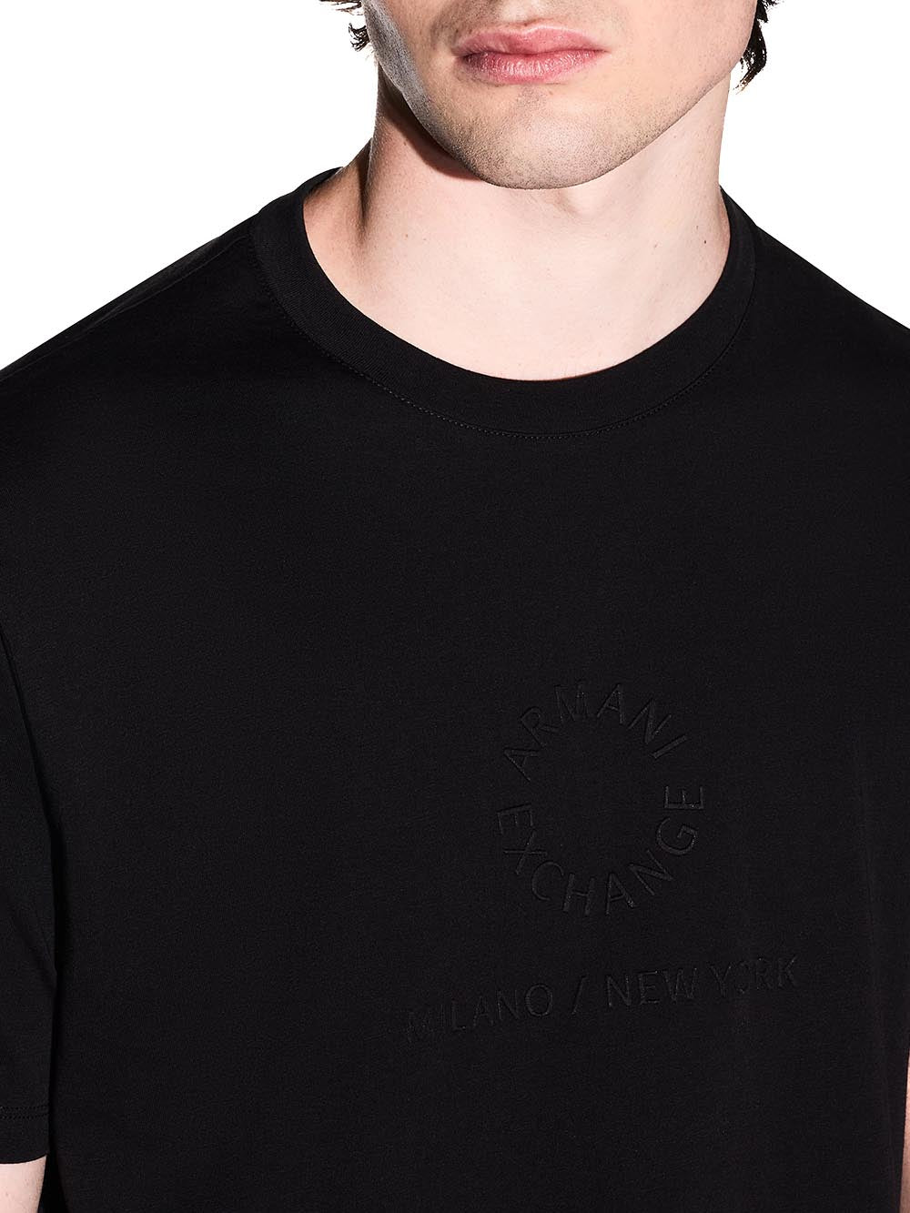 Armani Exchange T-shirt Uomo Xm002450 Af10356 Nero