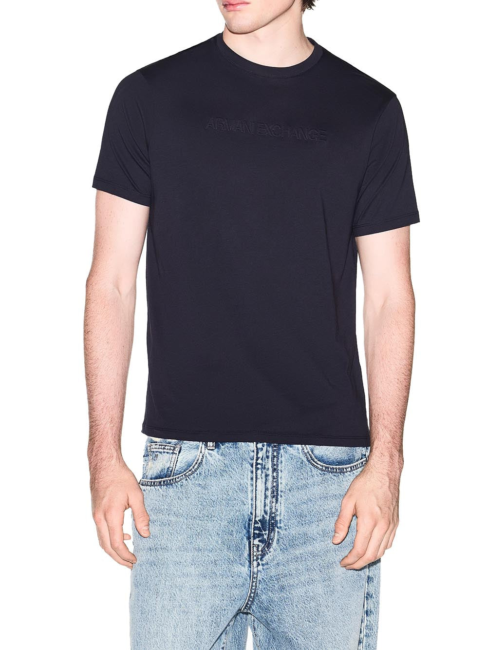 Armani Exchange T-shirt Uomo Xm002467 Af10356 Nero