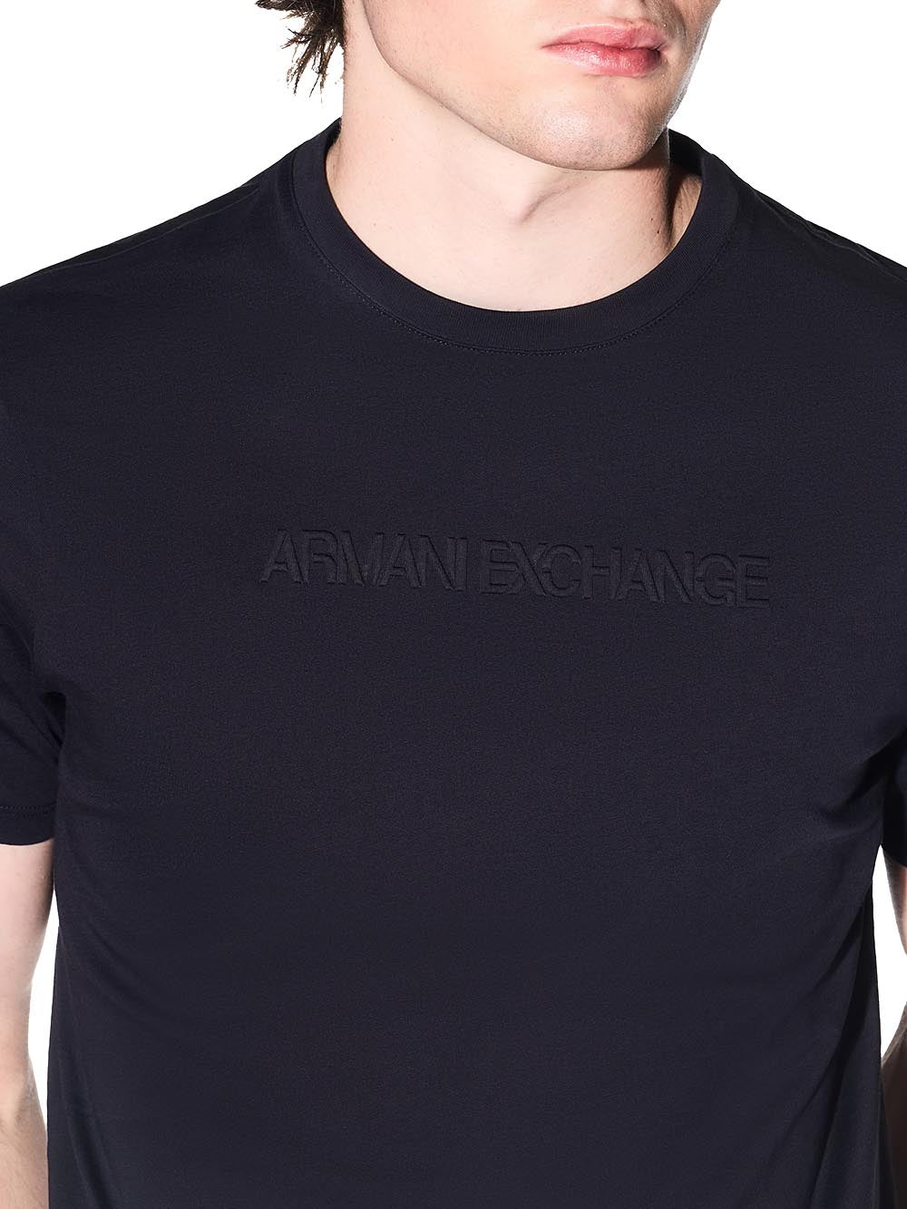 Armani Exchange T-shirt Uomo Xm002467 Af10356 Nero