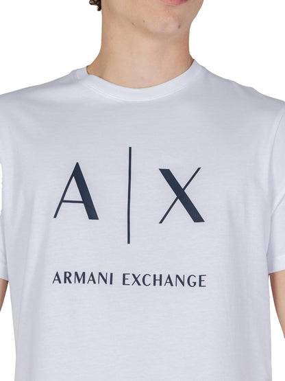 Armani Exchange T-shirt Uomo Xm002683 Af10356 Bianco