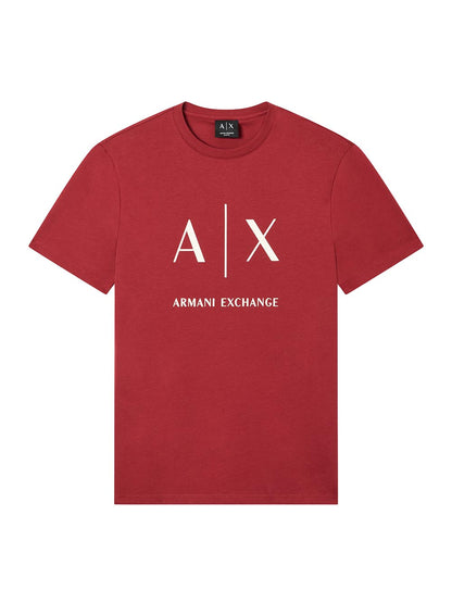 Armani Exchange T-shirt Uomo Xm002683 Af10356 Bordeaux