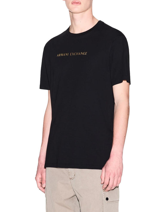 Armani Exchange T-shirt Uomo Xm002827 Af12308 Nero