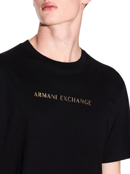 Armani Exchange T-shirt Uomo Xm002827 Af12308 Nero