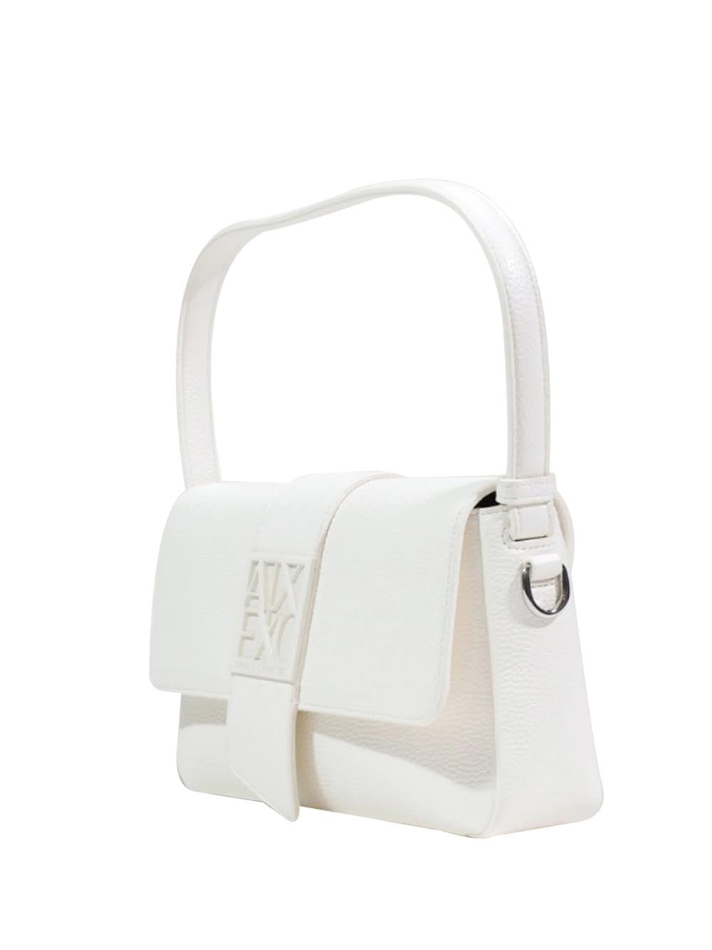 Armani Exchange Borsa a Spalla Donna Xw002592 Af11902 Panna