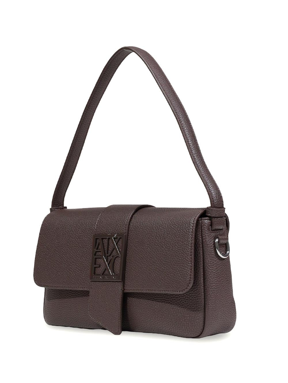 Armani Exchange Borsa a Spalla Donna Xw002592 Af11902 Marrone scuro