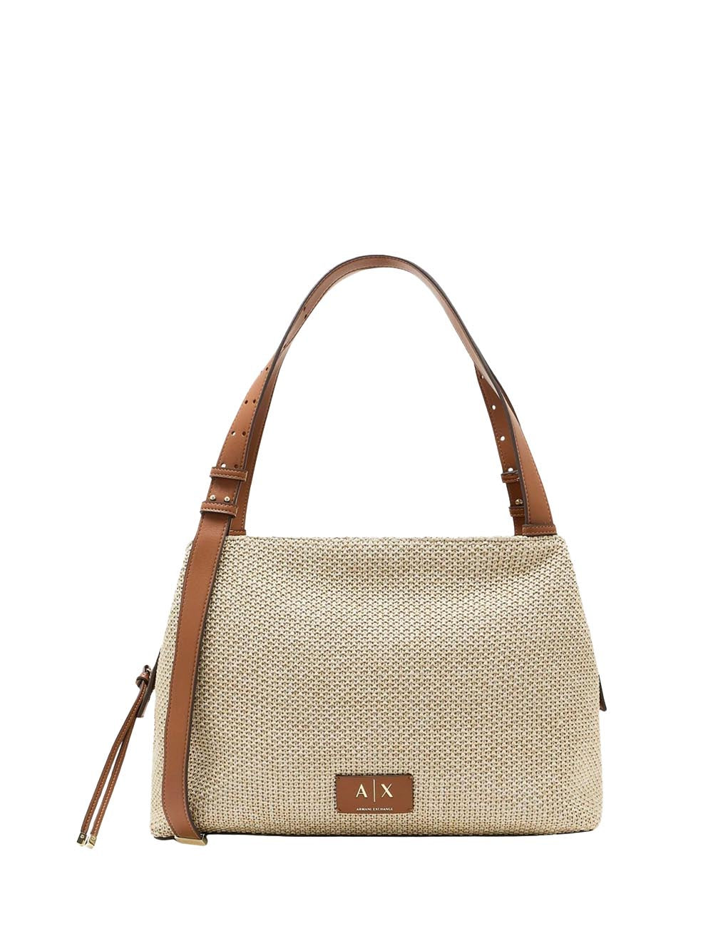 Armani Exchange Borsa Shopping Donna Xw002603 Af22683 Panna