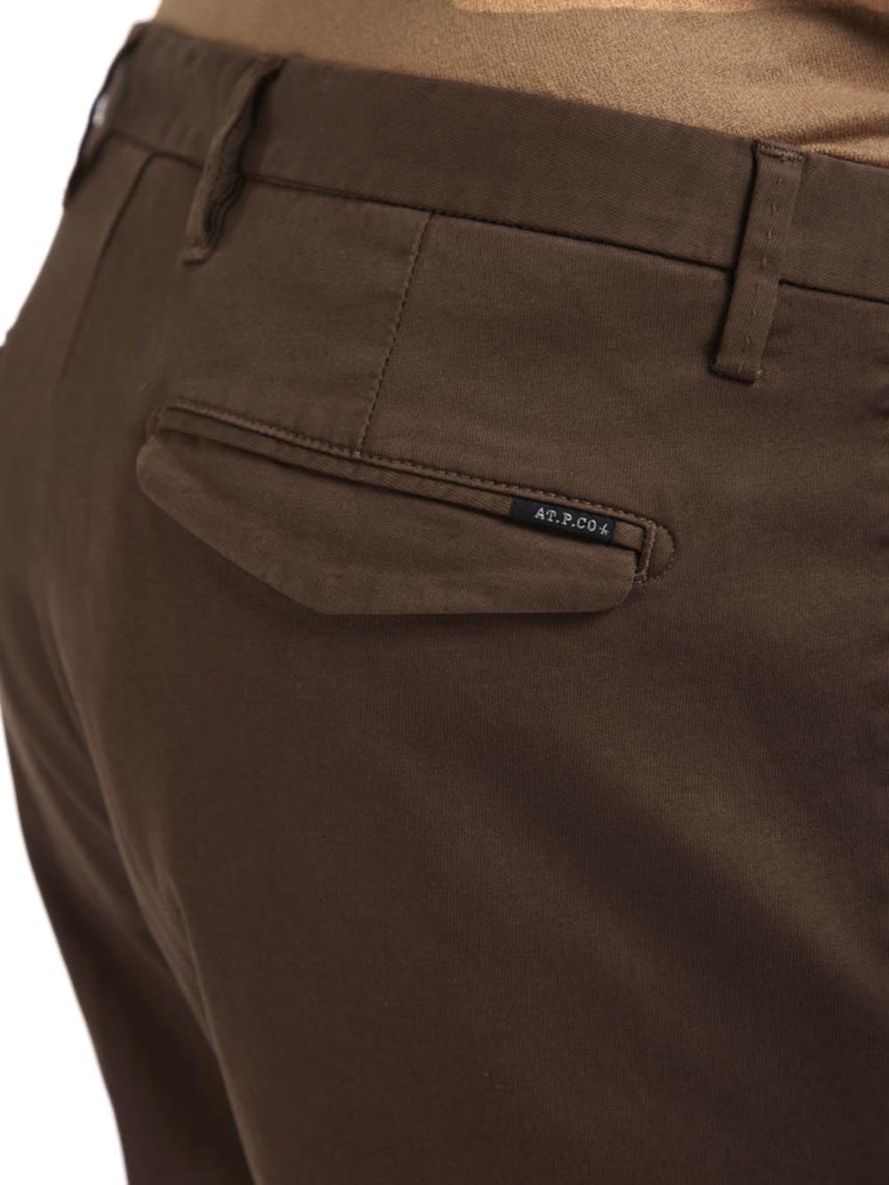 chino AT.P.CO Pantalone Uomo A321sasa45 Tc506/t Marrone