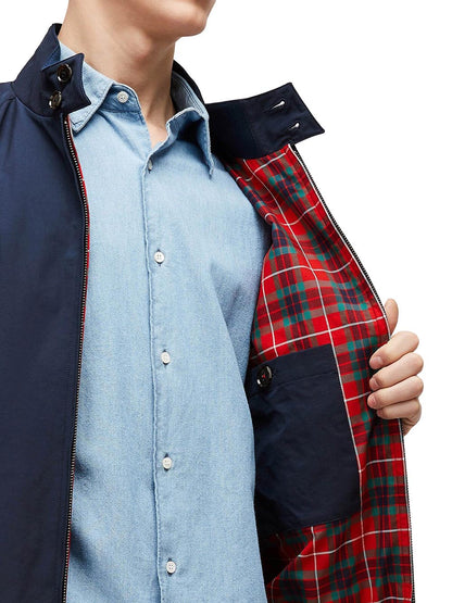 Baracuta Giubbino Uomo Brcps0001 Bcny1 Blu