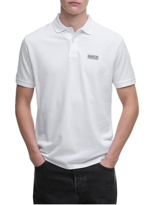 Barbour International Polo Uomo Mml1318 Bianco